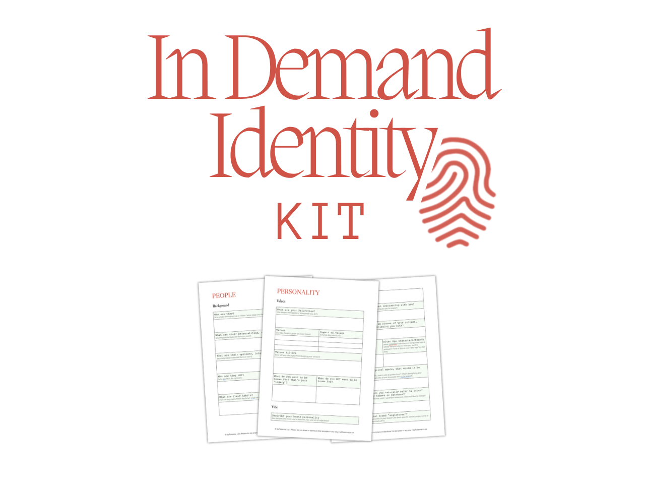 In Demand Identity Kit