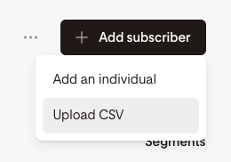 Import subscribers to Flodesk