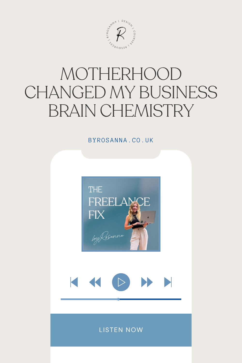 Motherhood changed my business brain chemistry