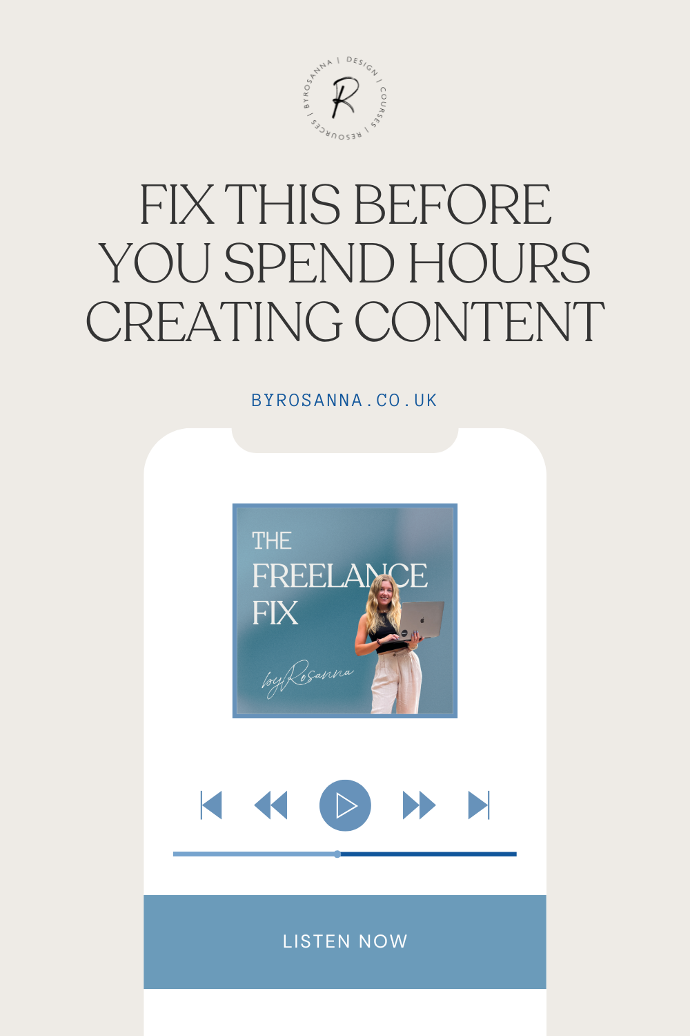 Fix this BEFORE spending hours creating content