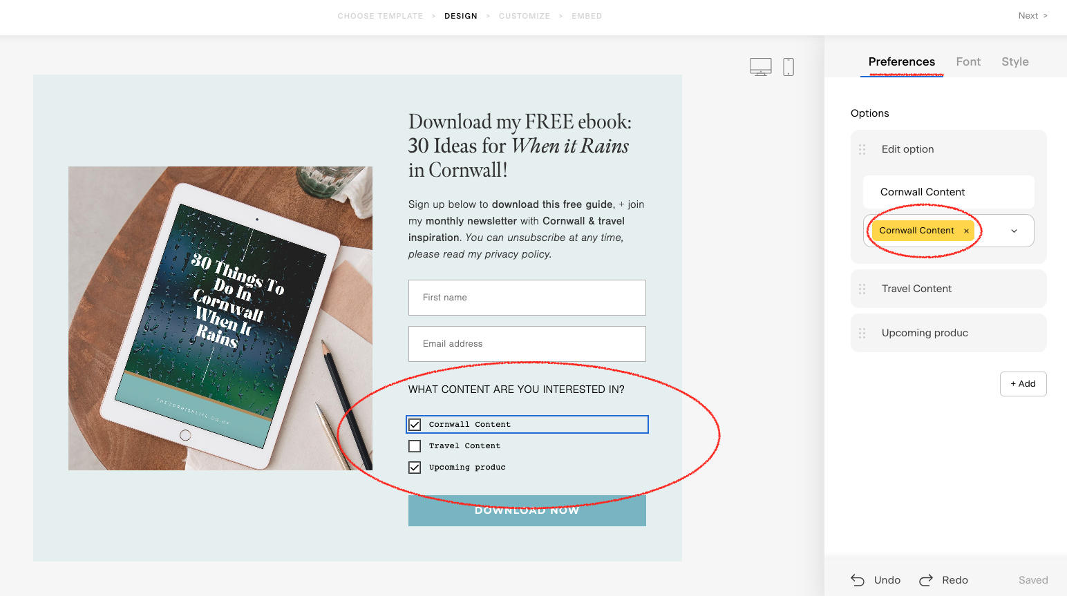 Send more engaging, personalised emails using Flodesk (Preferences ...