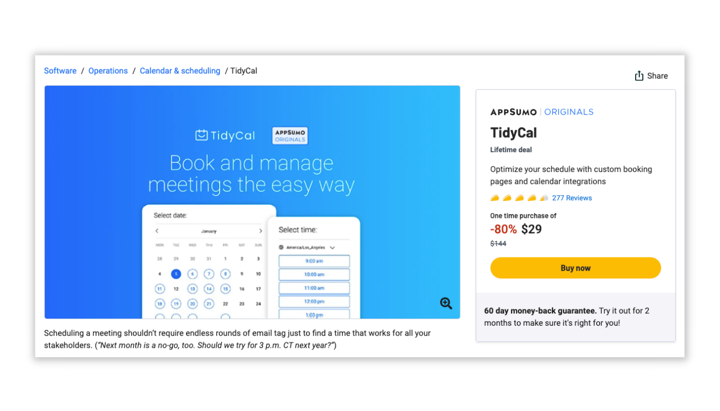 TidyCal vs Calendly (which calendar scheduling tool is best for you TidyCal vs Calendly (which calendar scheduling tool is best for you