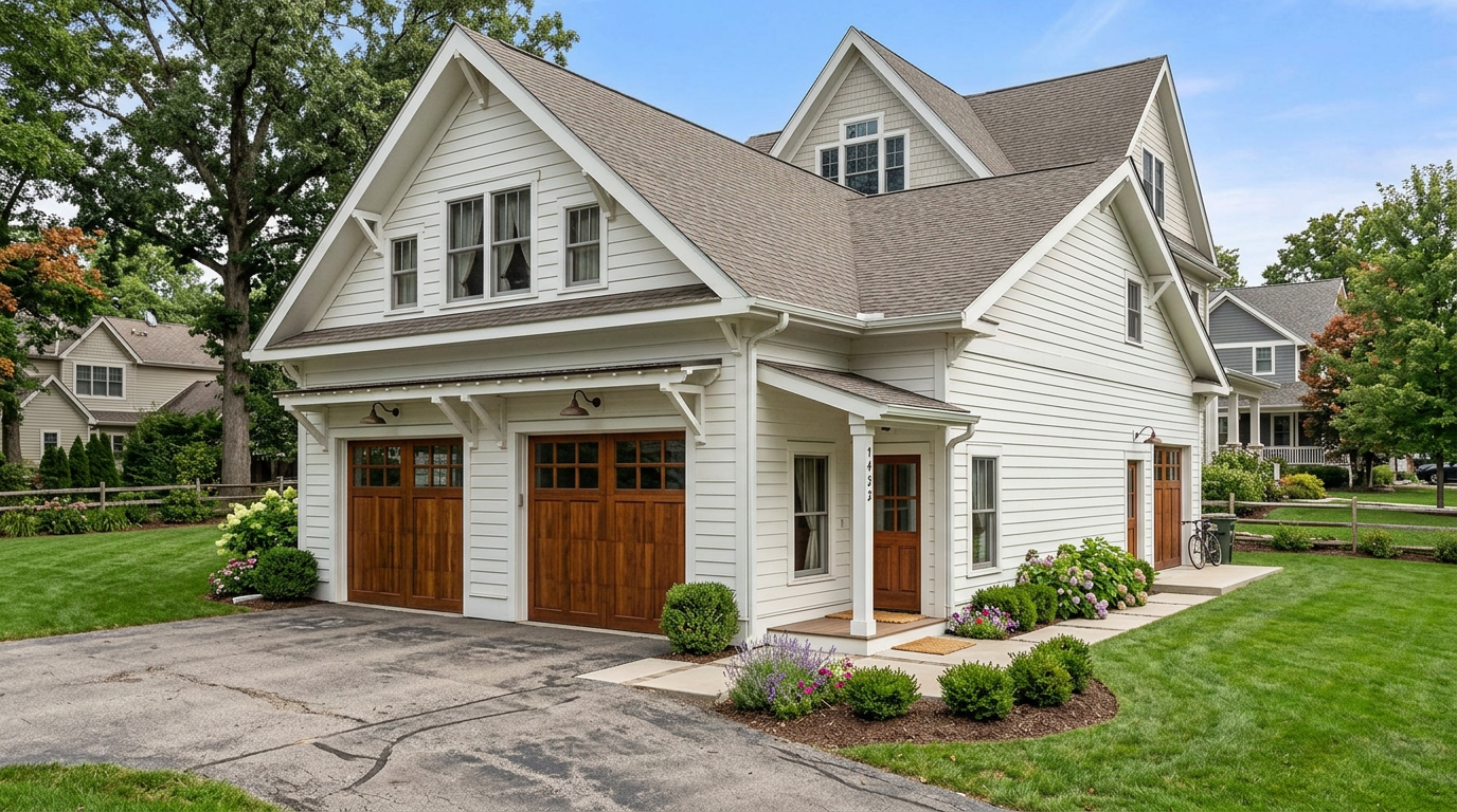 782 SF - The Wilkerson Garage & Accessible ADU (Concept)