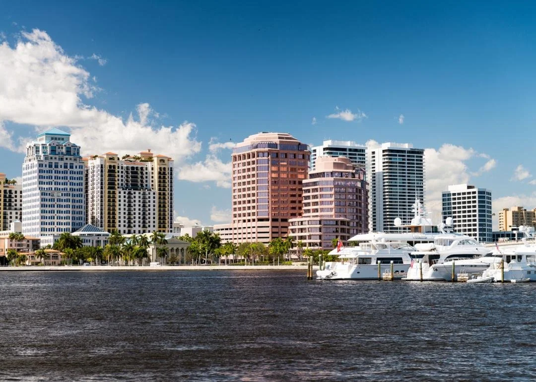 Waterfront skyline on the Mississippi Gulf Coast near Gulfport and Biloxi, where The SOAP Project conducted a human trafficking awareness outreach.