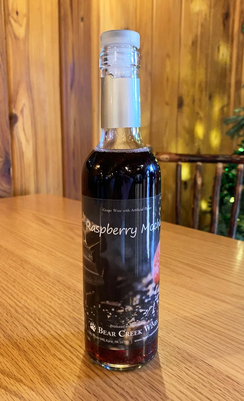 Raspberry Mocha Wine — Bear Creek Wines