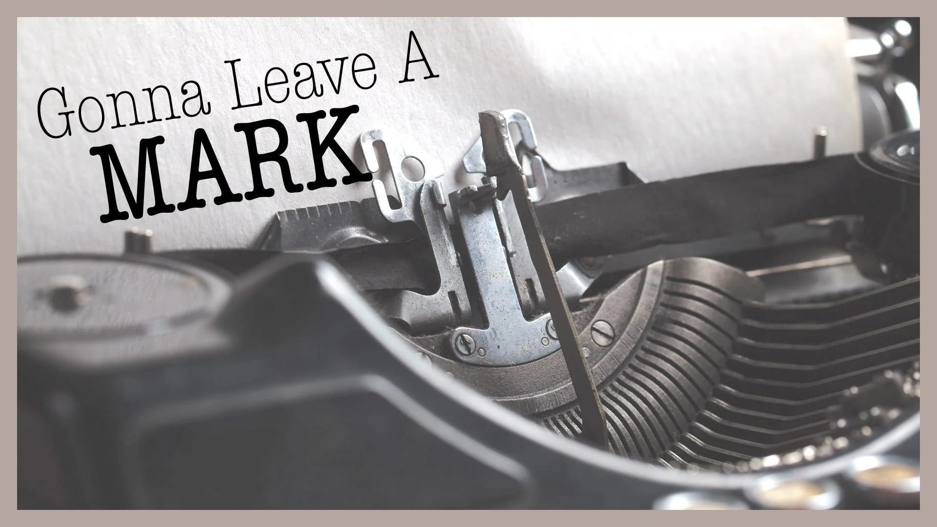 “Don’t Get Carried Away”