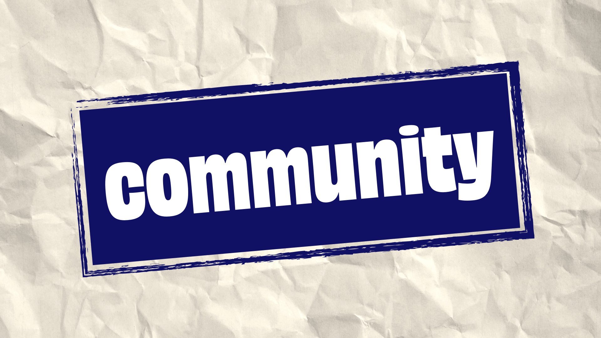 “Community”