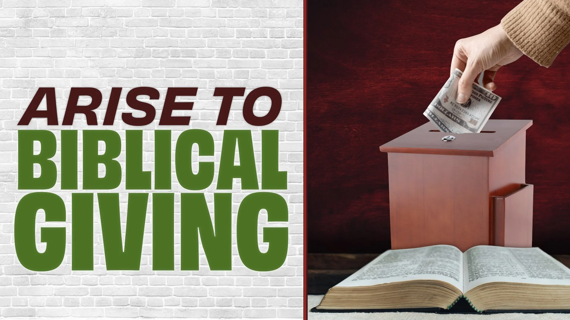 “Arise to Biblical Giving”