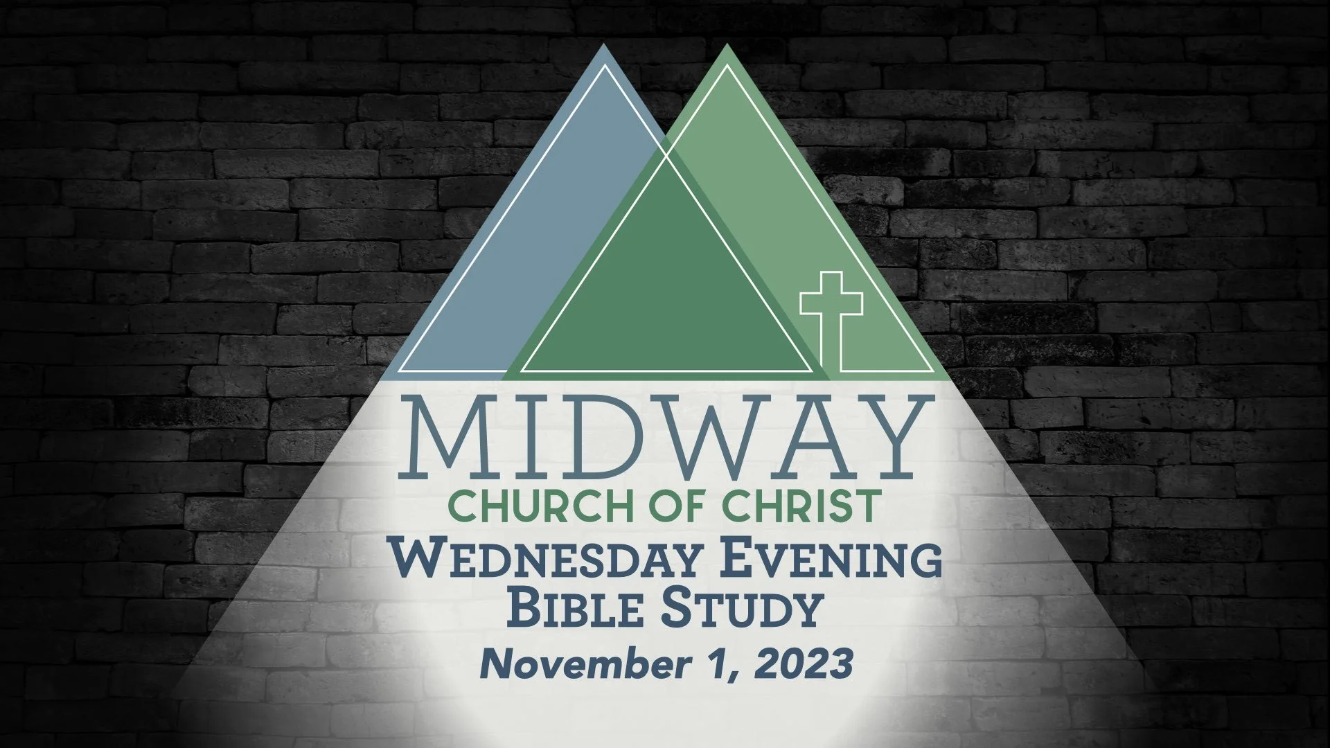 Wednesday Evening Bible Study | November 1, 2023