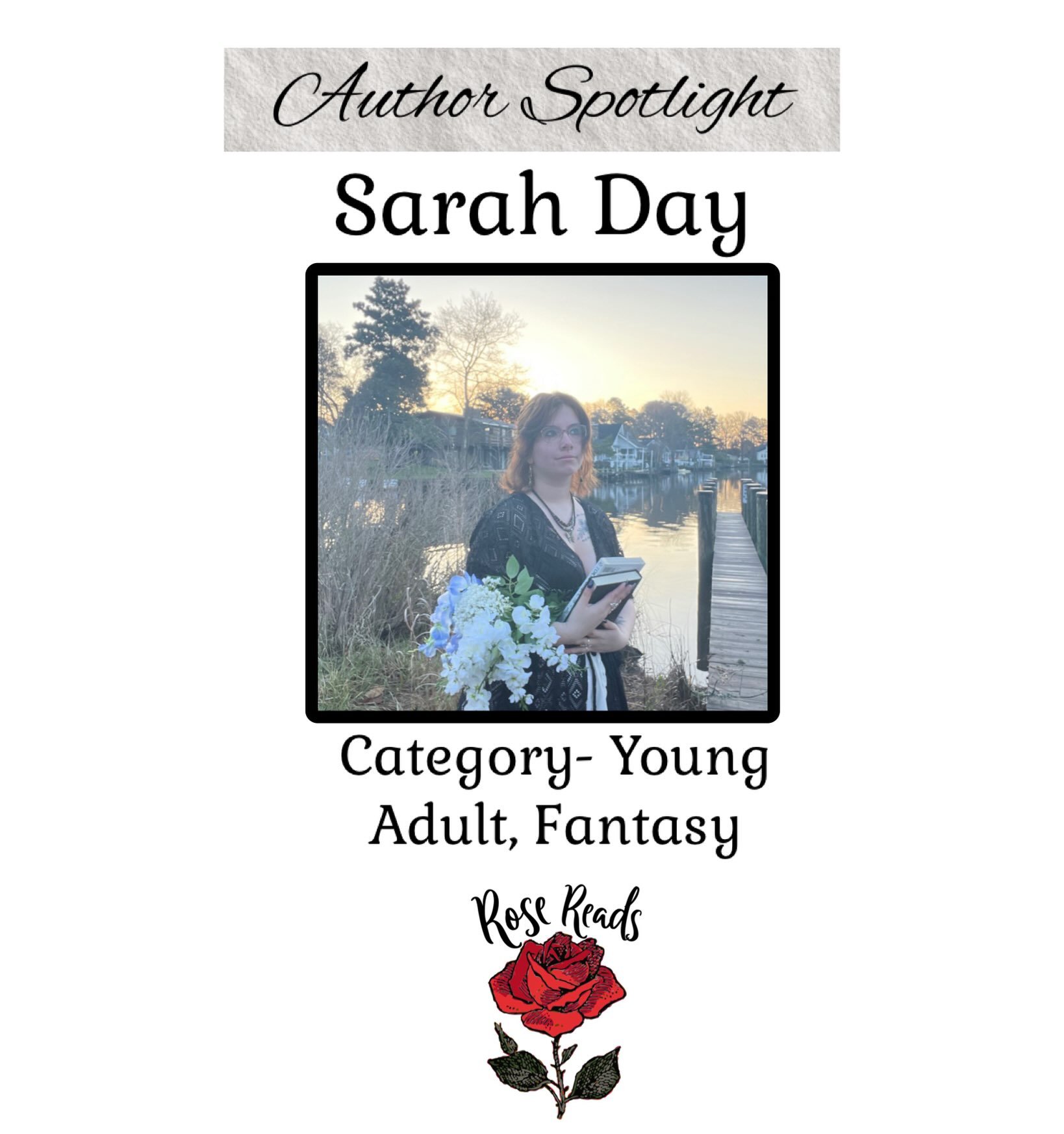For our first author spotlight, Sarah Day, the author of the Selestria series and Hiding Behind a Mask Series!

To learn more visit our authors tab on our website in our bio!