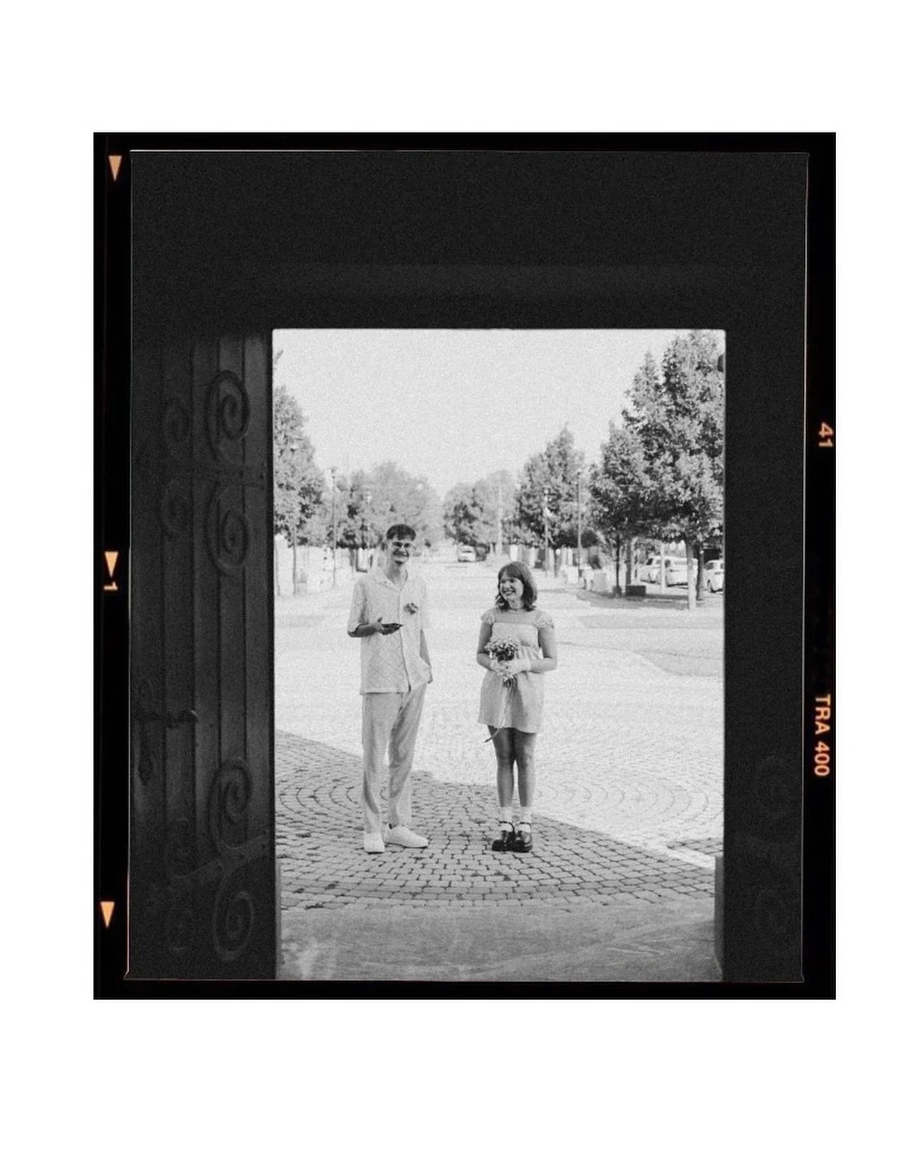 Moments before the ceremony &mdash; waiting for the bride and groom. 🕊️🎀🤍