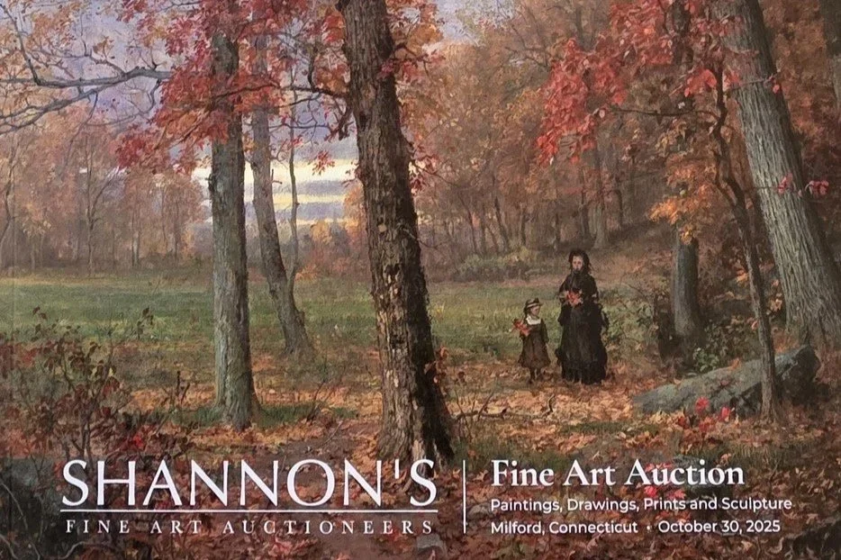 SHANNON'S FINE ART AUCTIONEERS Fine Art Auction Paintings, Drawings, Prints and Sculpture Milford,CT