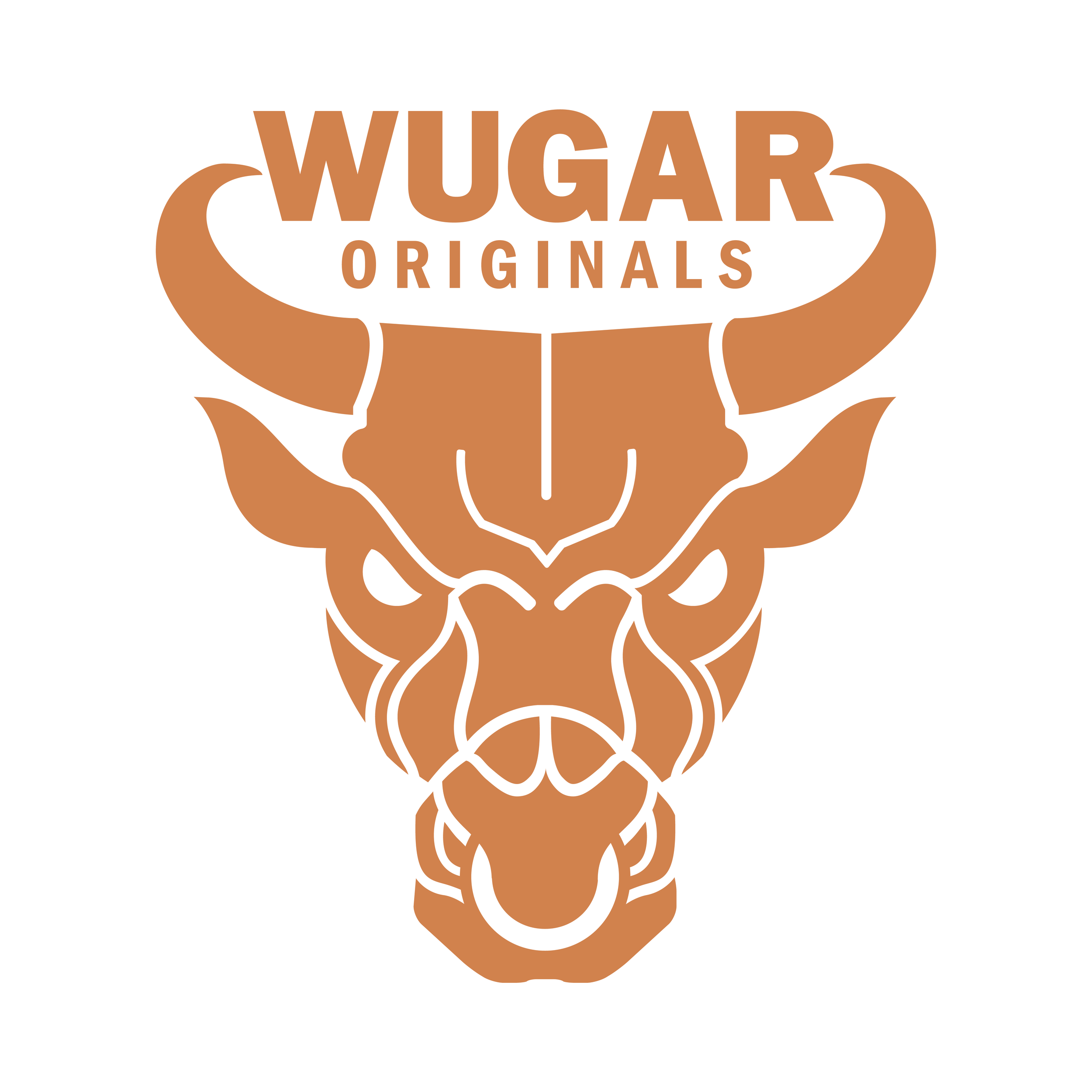 Wugar Originals LOGO - Saddle on White RGB.png
