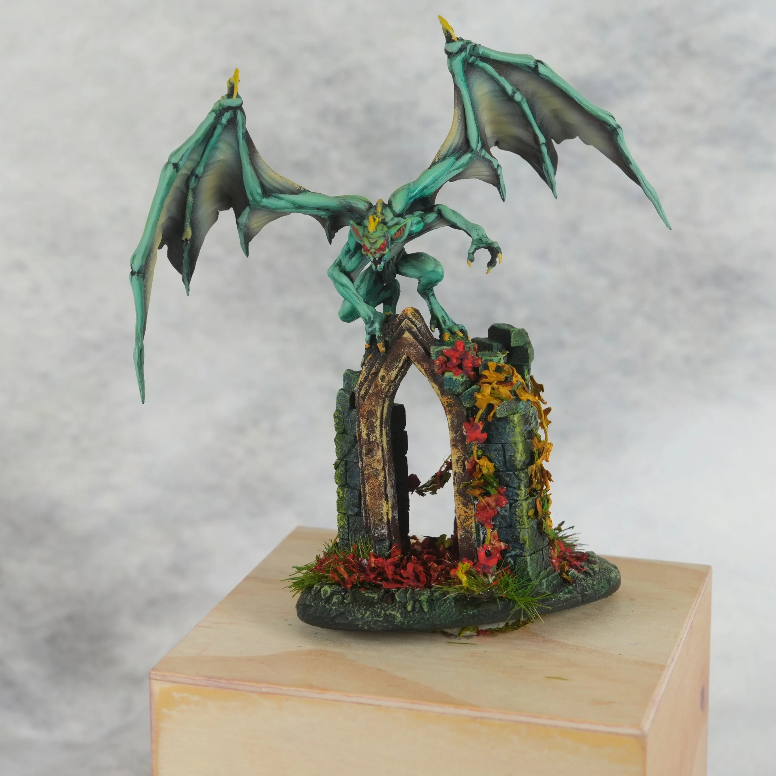 Large Model 2nd Place - Vampire Bat/Autumn Leaves by David Gordon