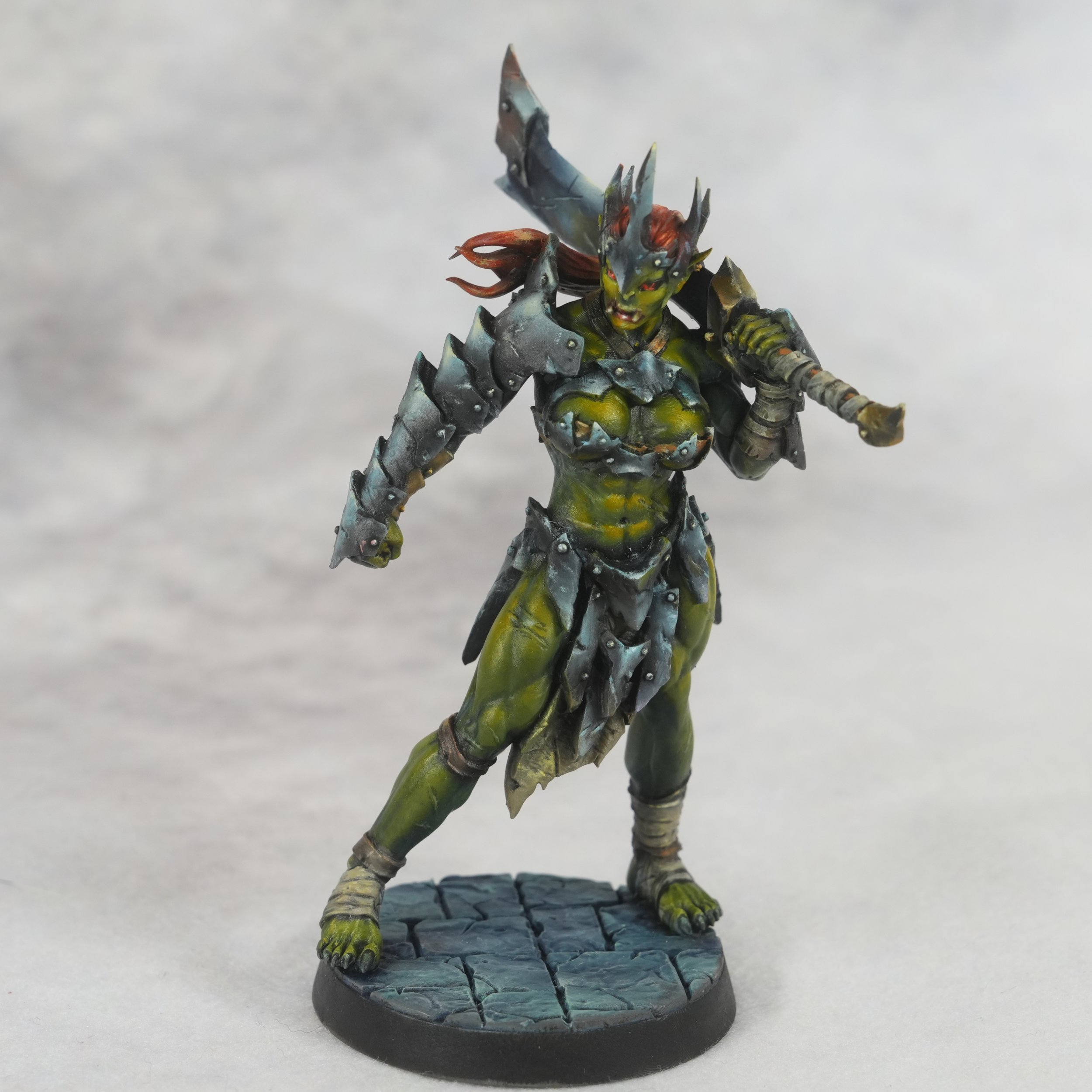 Large Model 1st Place - Orc Queen by Eric Ren