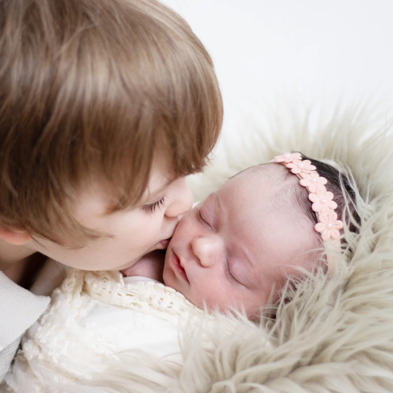The sweetest bond &mdash; a brother welcoming his newborn sister with a gentle kiss💗👶👦✨
#AgooFamilyPhotography #NewbornSession #SiblingBond #HeartMeltingMoments #FamilyPhotography
