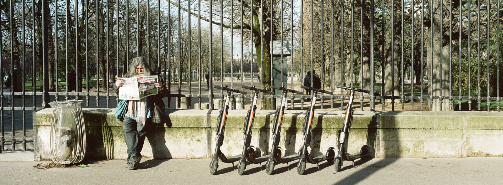 Jardin du Luxembourg, Paris, Kodak Portra 160