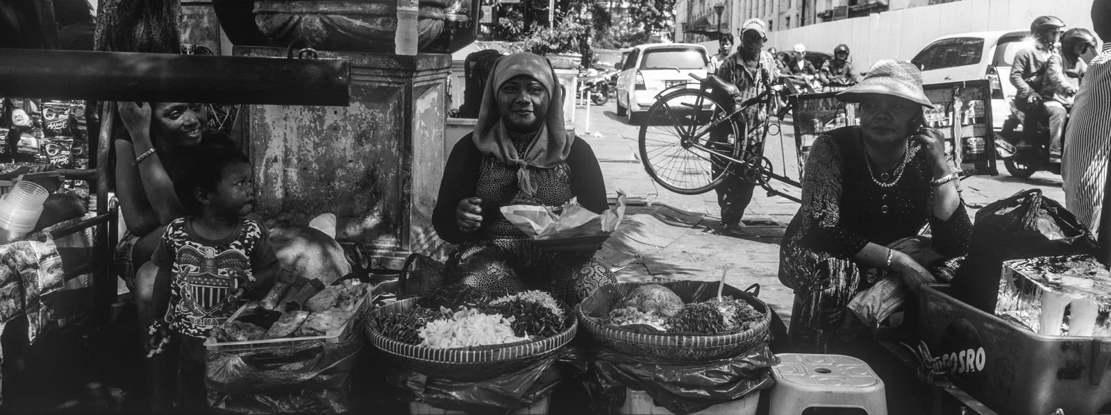 Open Air Market, Jakarta, Agfa Scala