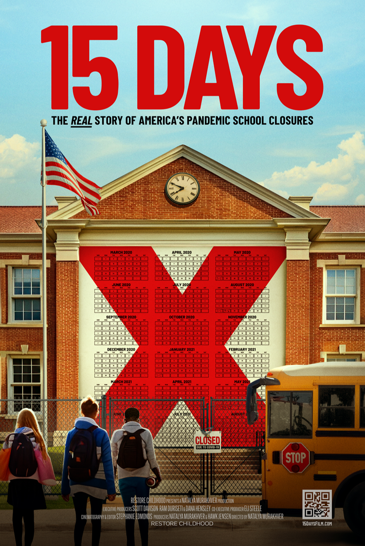 15 DAYS: The Real Story of America's Pandemic School Closures, film poster