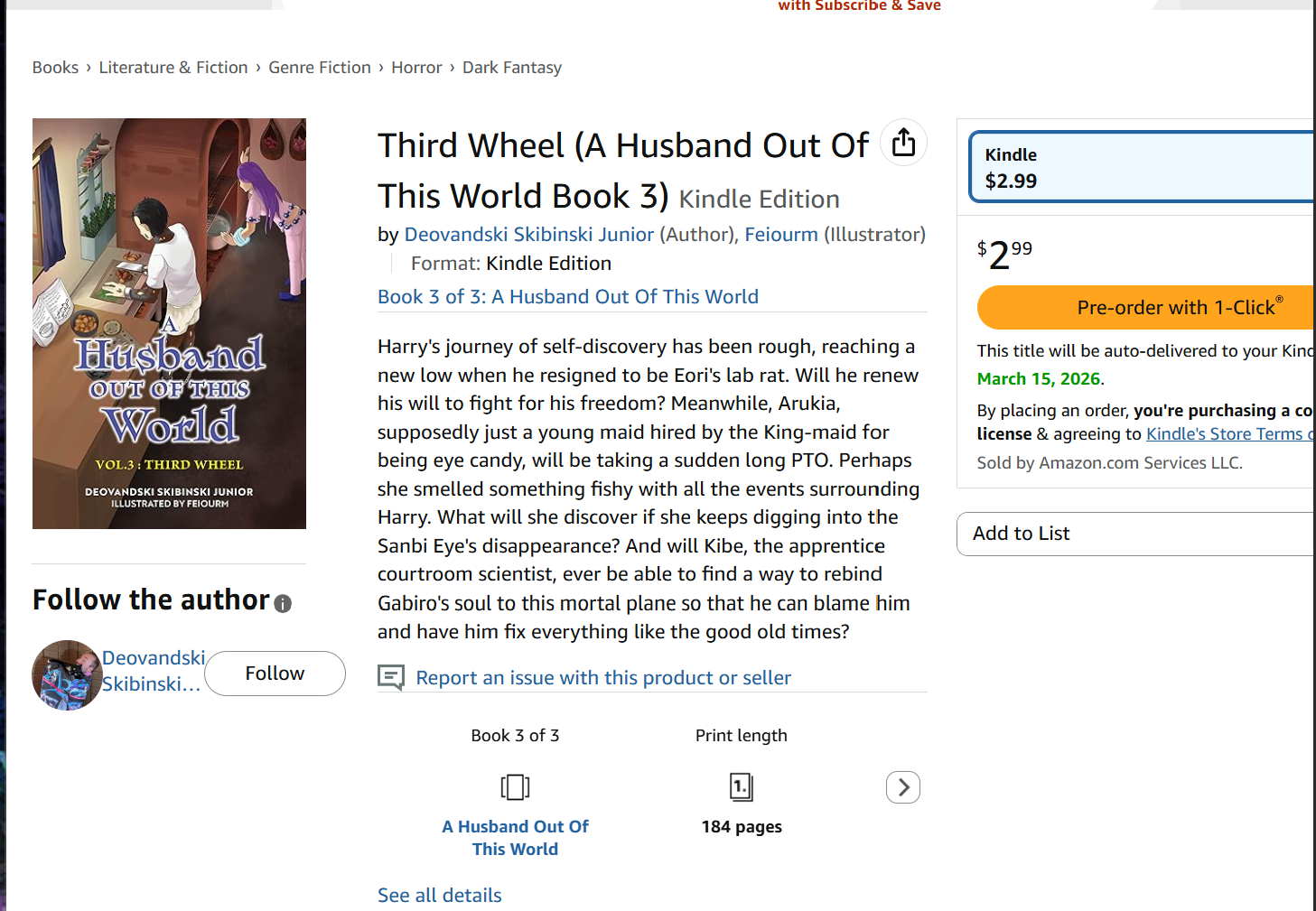 March 2026! Vol 3 store listing!