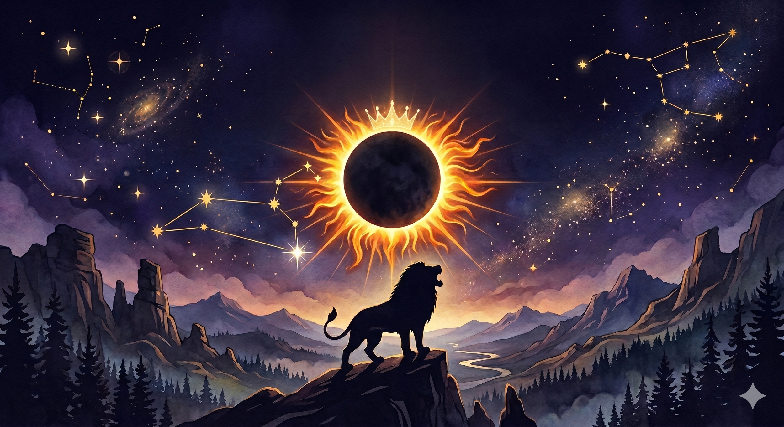New Moon (Total Solar Eclipse) in Leo: The Sovereign Heart Reset