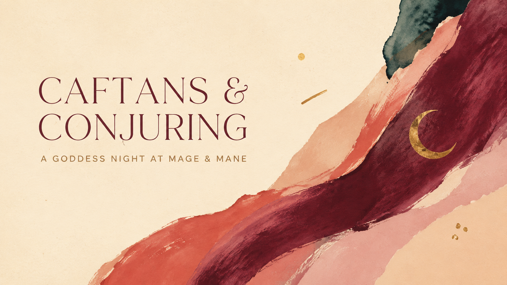 Caftans and Conjuring A Goddess Party