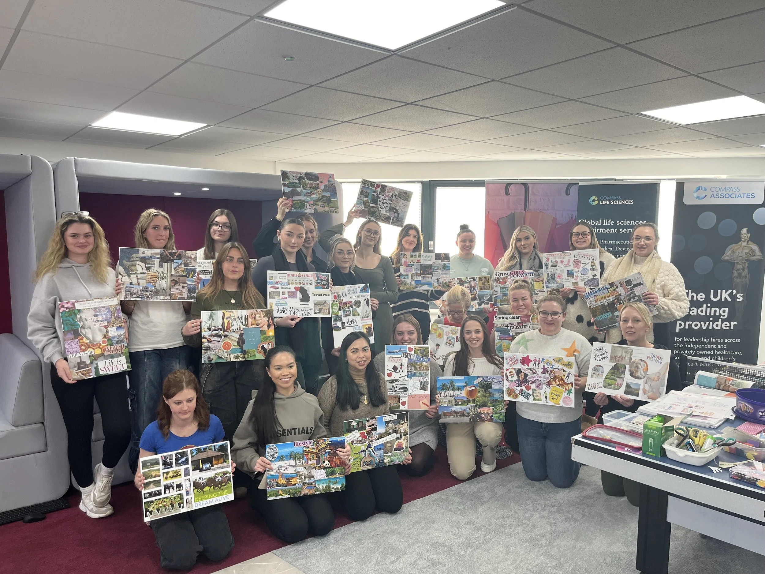 Top 10 Benefits of Vision Board Workshops for Corporate Teams