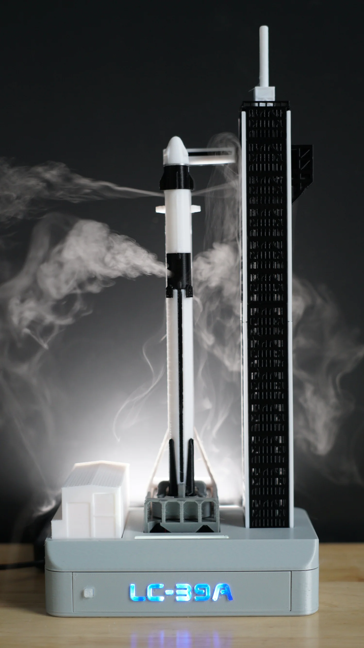 Venting Falcon 9 3D Print Kit — Stardesk: Venting Rocket Models