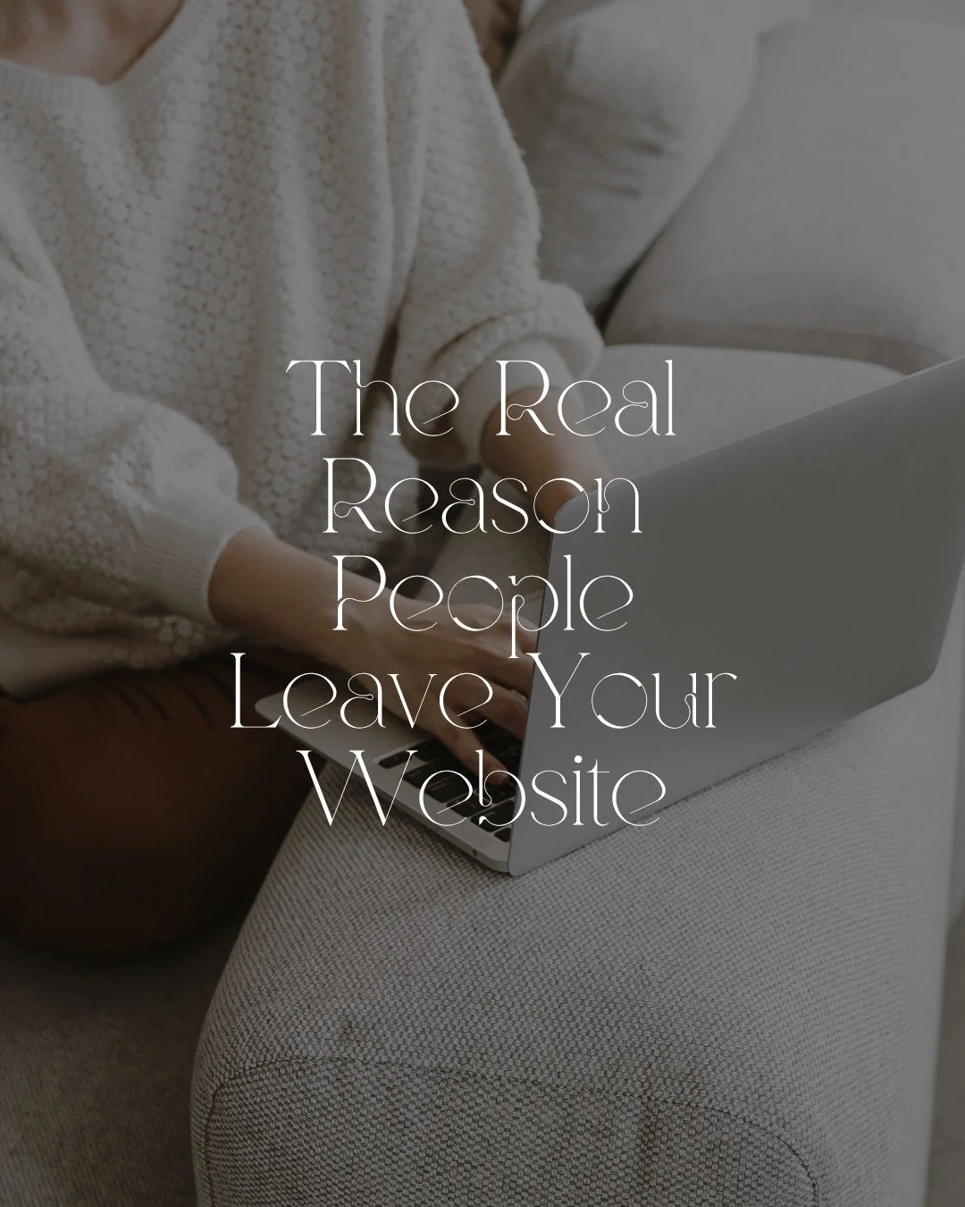 Let&rsquo;s be honest &mdash; people don&rsquo;t leave your website because it&rsquo;s &ldquo;not pretty enough.&rdquo;

They leave because they don&rsquo;t feel a connection.

🌱 No sense of who you are.
🌱 No clear message.
🌱 No emotional spark.

