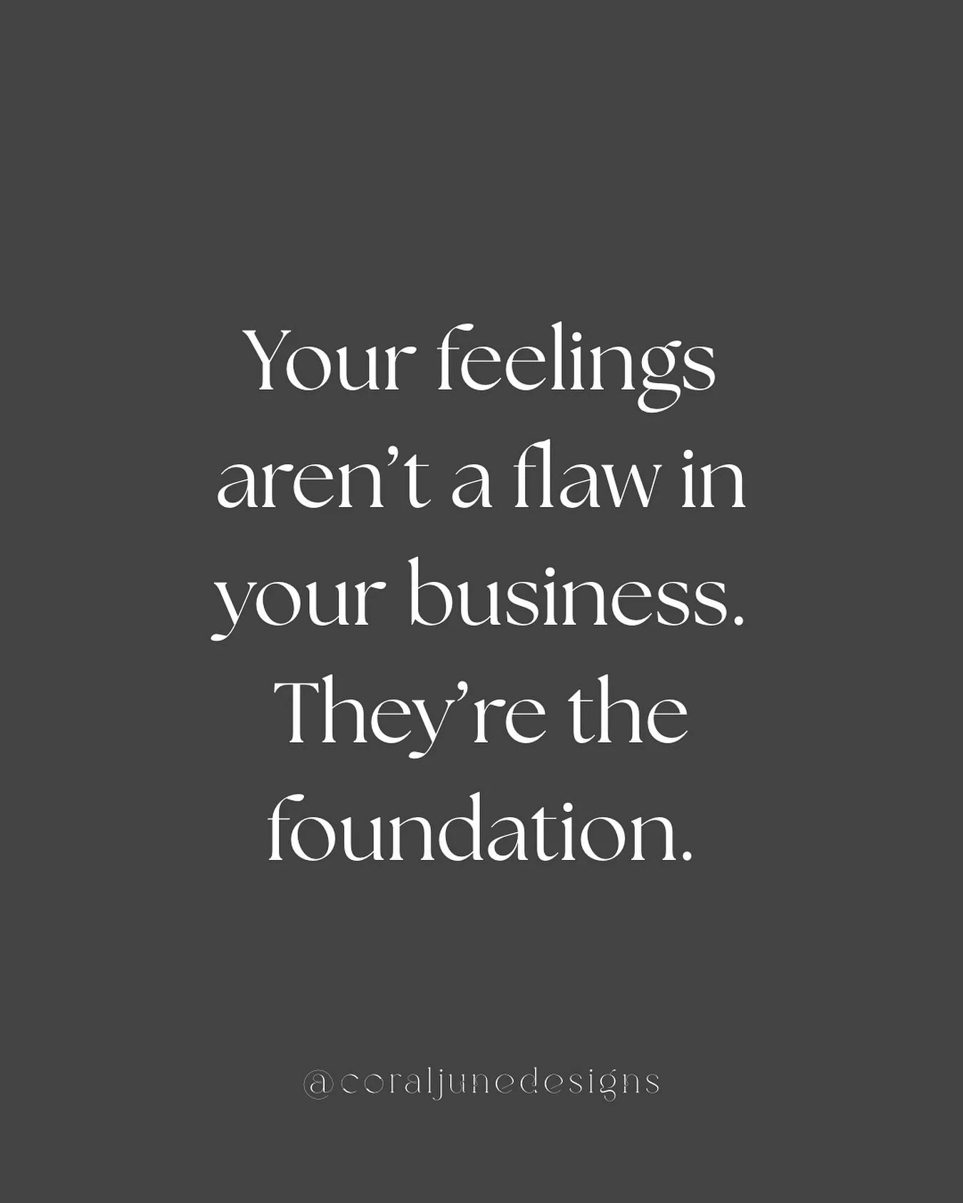 Don&rsquo;t let anyone tell you that emotions are weak and not welcome. Feelings are what got us here in the first place and make us stronger ❤️