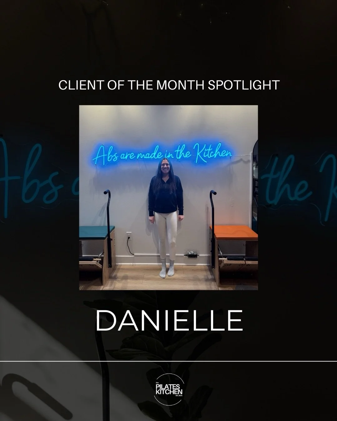 We&rsquo;re proud to congratulate @danielleeefaiiith as the March client of the month! An active member since the first week we opened, it has been such an honor to practice &amp; grow alongside Danielle. We 🧡 you, Danielle! 

#pilates #denver #clas