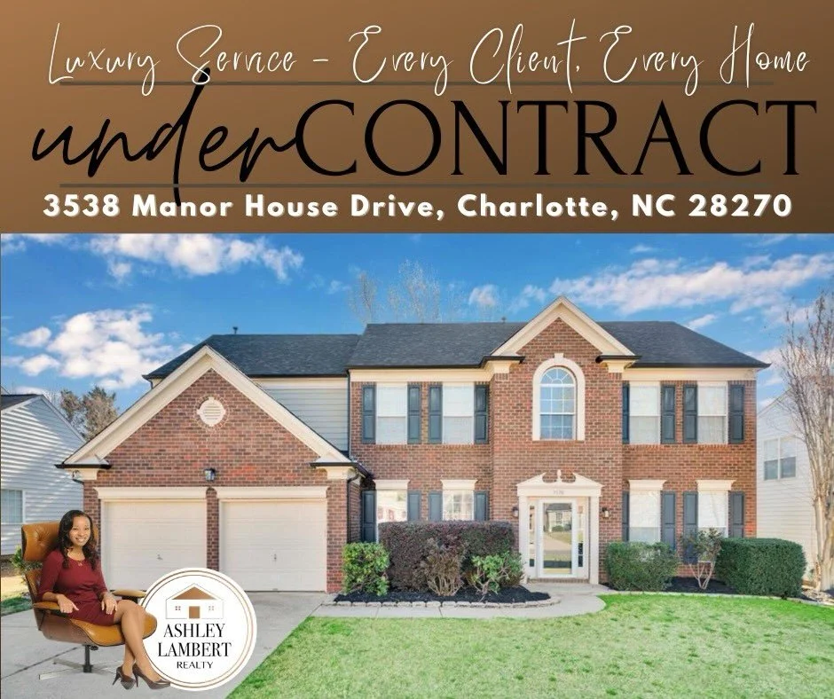 Congratulations to my amazing client on going under contract on her new home! 🏡 The house ticks all her boxes, and the yard is the perfect canvas for her dreams. 
👩🏽&zwj;💻 www.Search704.com | www.MyAgentAshley.com
#SoldbyAshley 👩🏽&zwj;💼