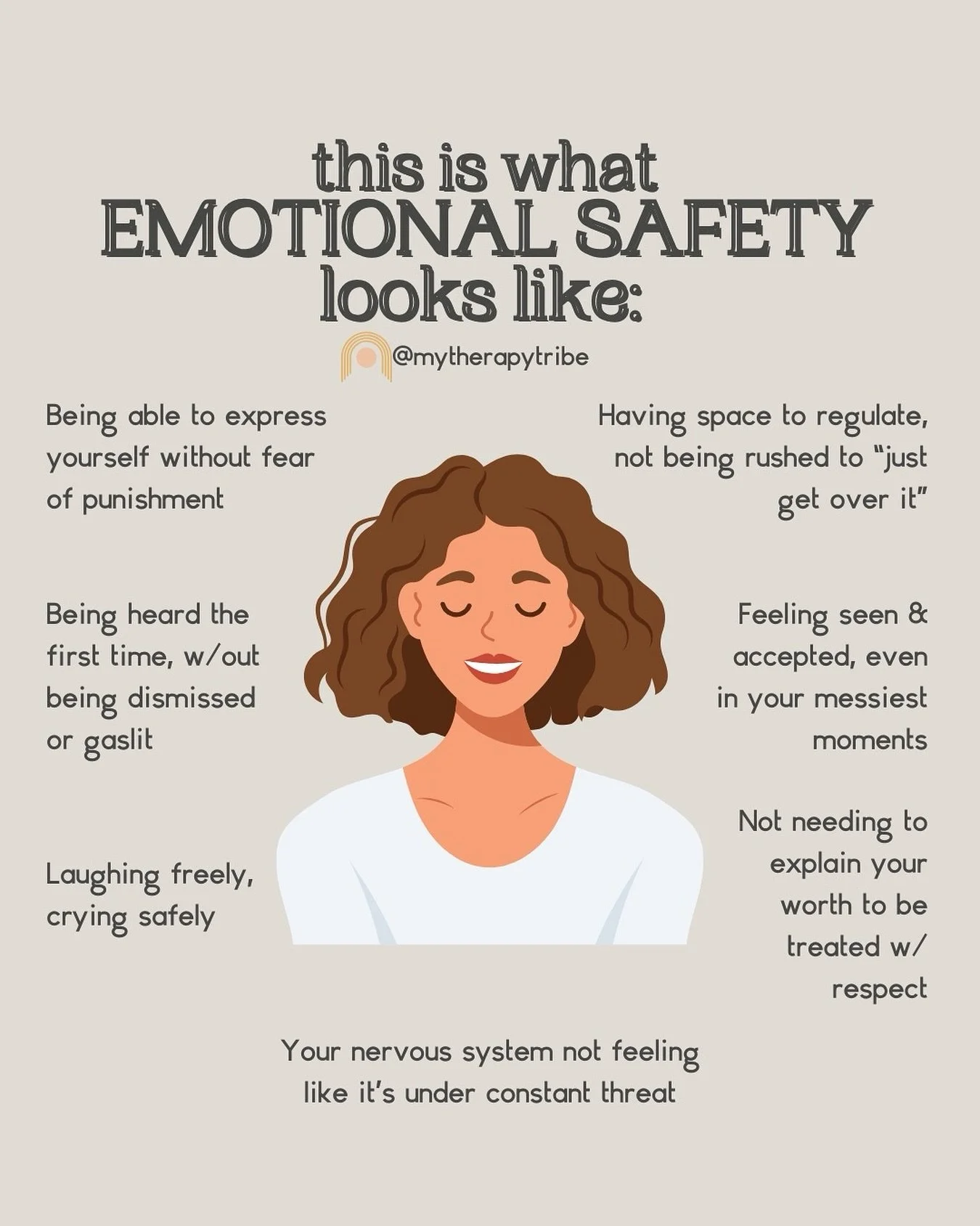This is what emotional safety actually feels like: 

Not walking on eggshells. 

Not performing for love. 

Not wondering if being honest will cost you the relationship.

It&rsquo;s the soft, steady knowing that you&rsquo;re safe to be yourself, mess