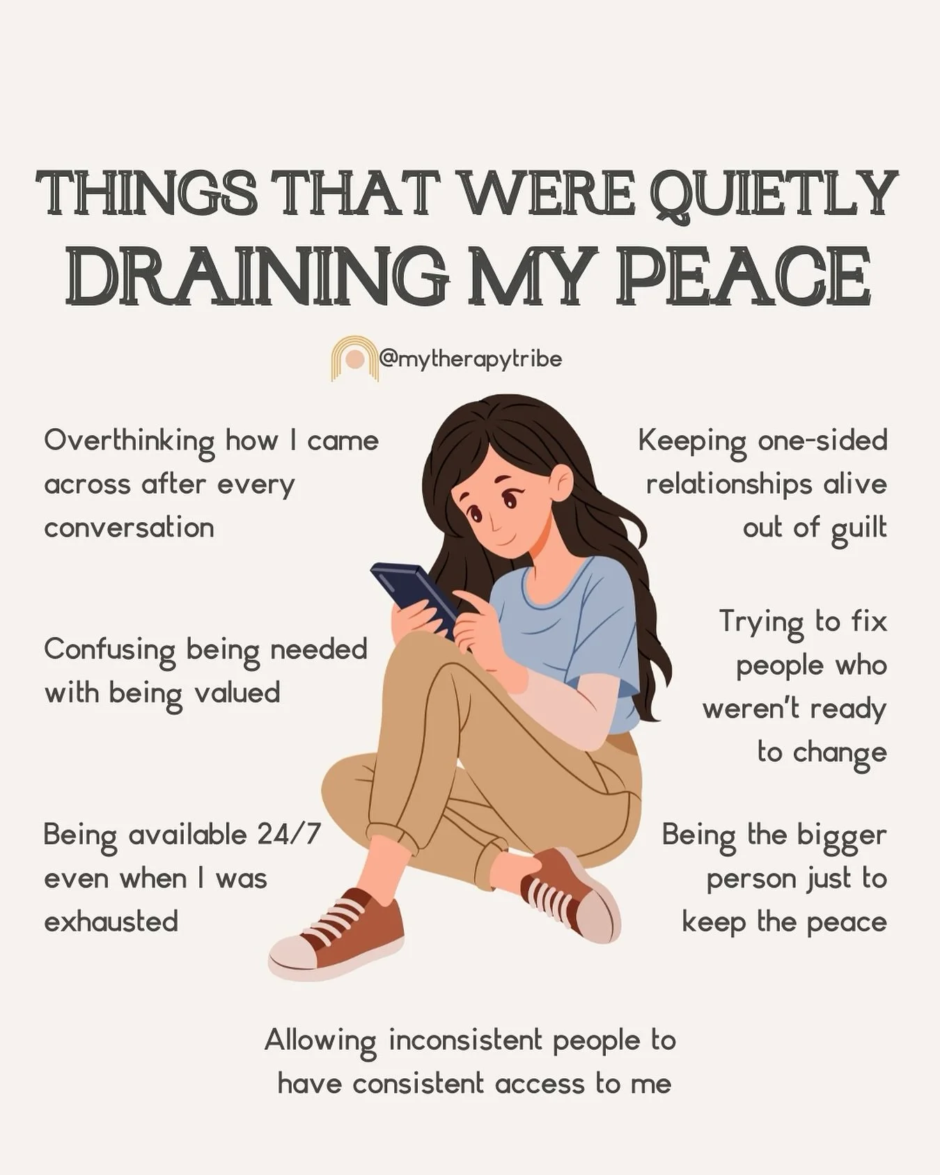 I used to wonder why I always felt drained, even when I wasn&rsquo;t doing much. 😫

But it wasn&rsquo;t about doing &ldquo;too much.&rdquo;

It was about doing too much of what didn&rsquo;t serve me.

Healing taught me that energy leaks don&rsquo;t 