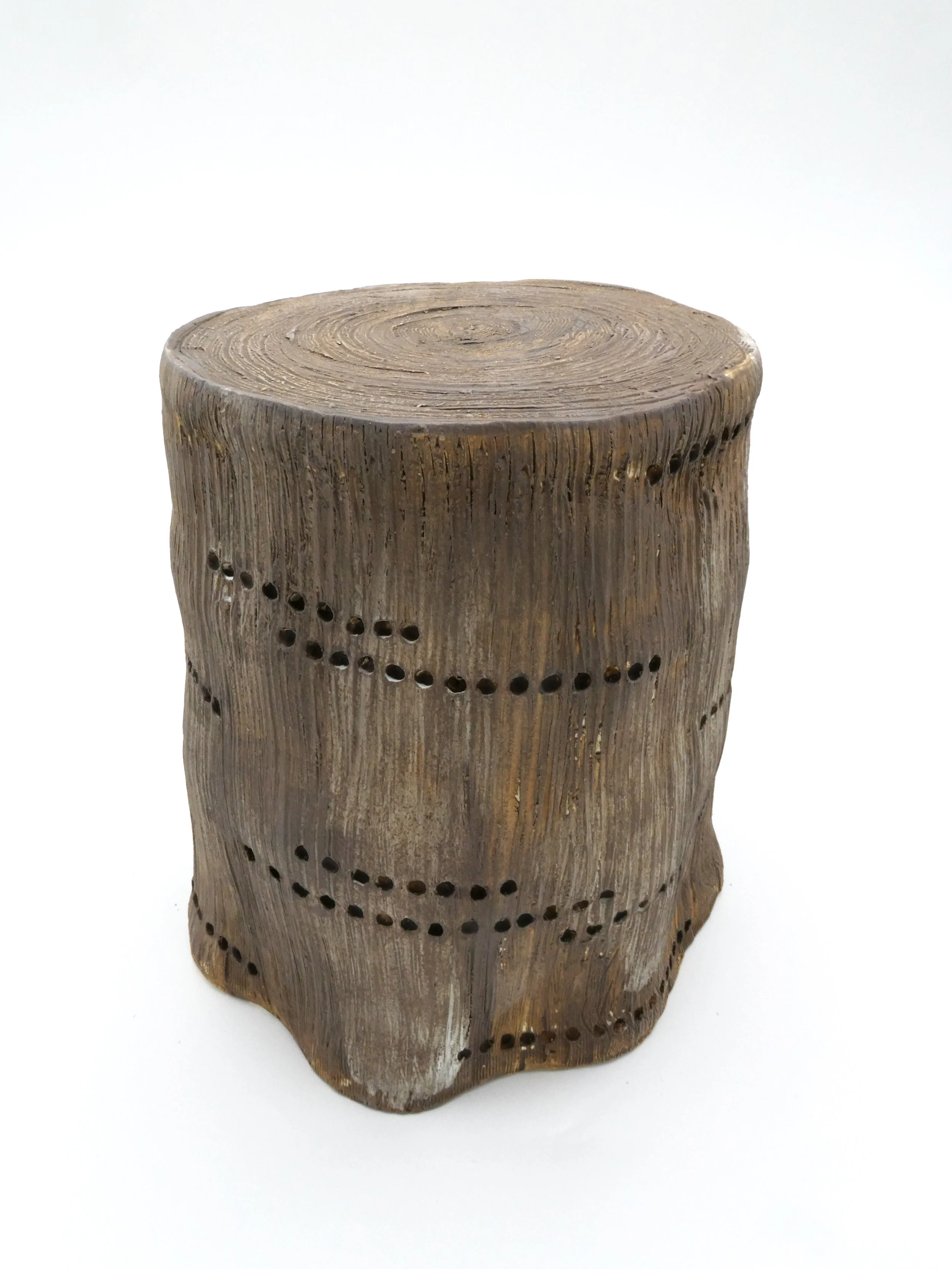 Growth Record, 2026, Glazed stoneware, 9" x 8" x 8"