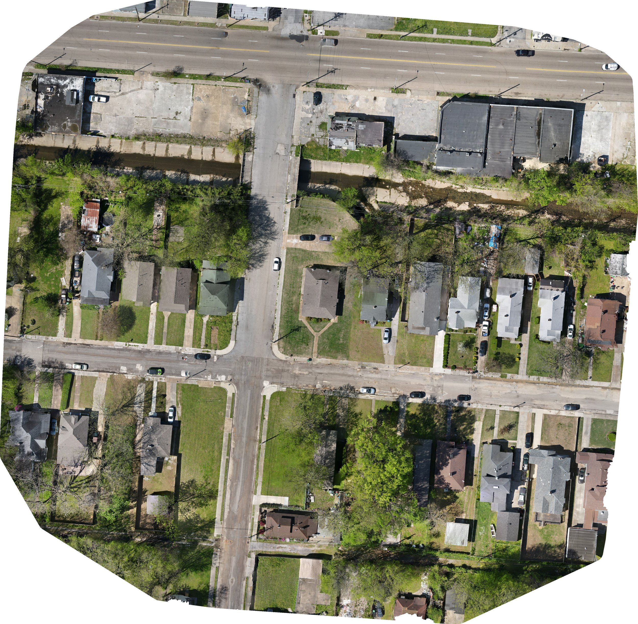 Neighborhood orthomosaic