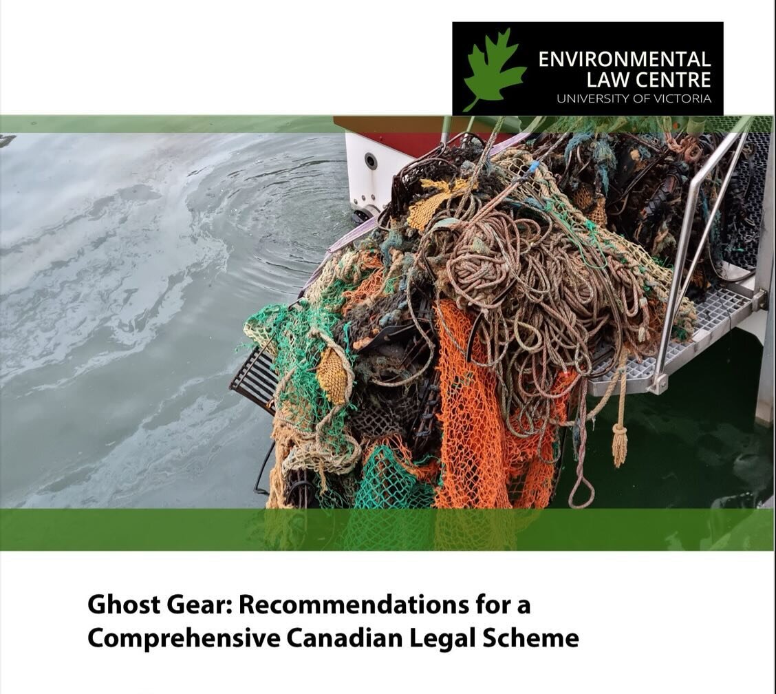 Lost or abandoned fishing gear, also known as &ldquo;ghost gear,&rdquo; is a significant cause of marine plastic pollution and is responsible for the ongoing deaths of thousands of fish and other marine life. The UVic Environmental Law Centre has jus