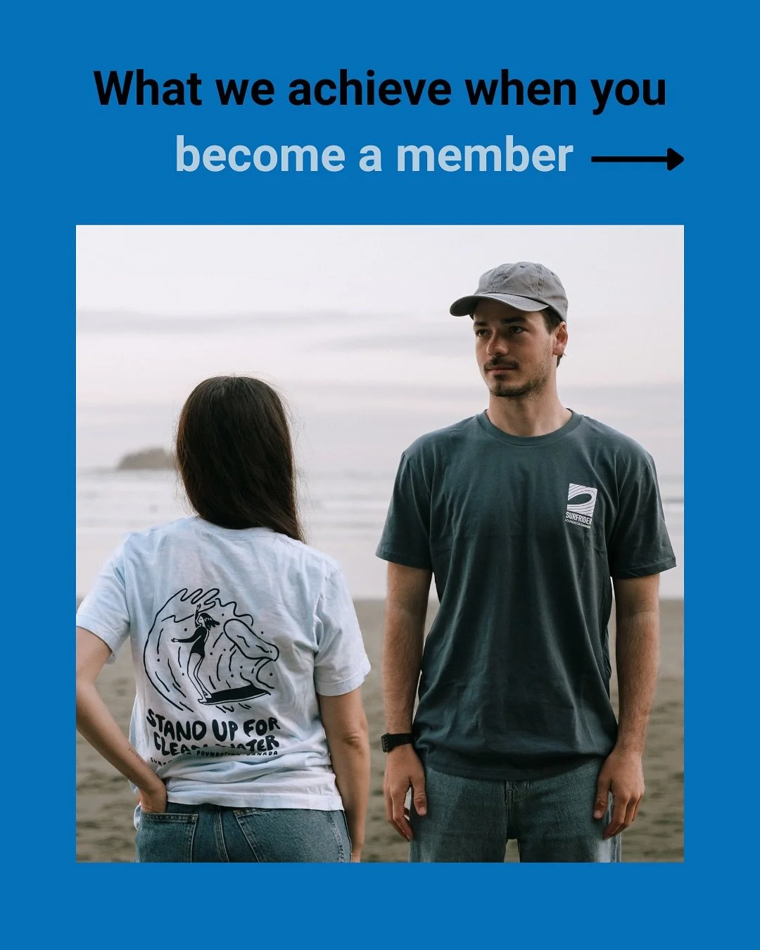 When you become a member, you support our grassroots work in communities - which turns into coastal victories at local, provincial and national scales 🌊🏆

You can join on for as little as $1 a month, and become part of our growing advocacy network!