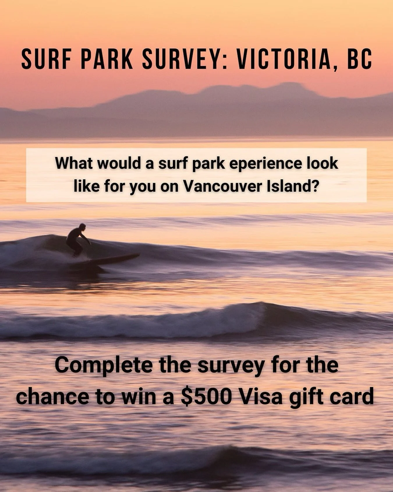 @surfparkmgmt is exploring the possibility of building an artificial wave facility in the Greater Victoria region and has asked Surfrider to help share their community survey so local voices can be heard.
The project is in its early exploration stage