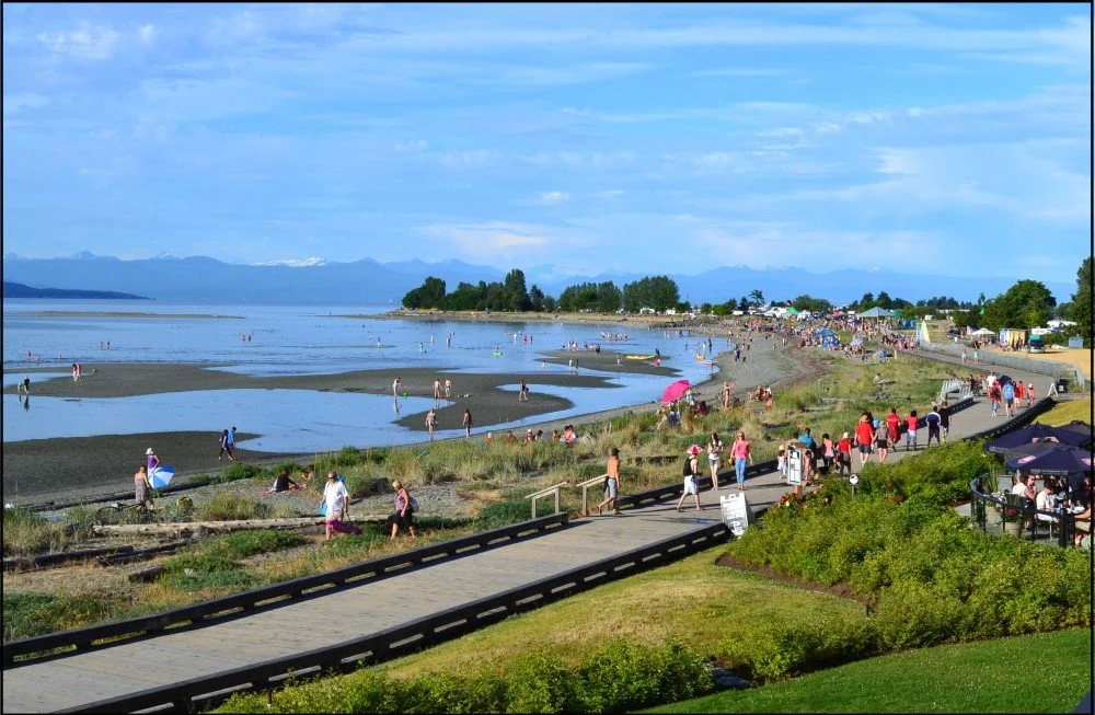 Parksville Beach Cleanup - Surfrider MId-Island