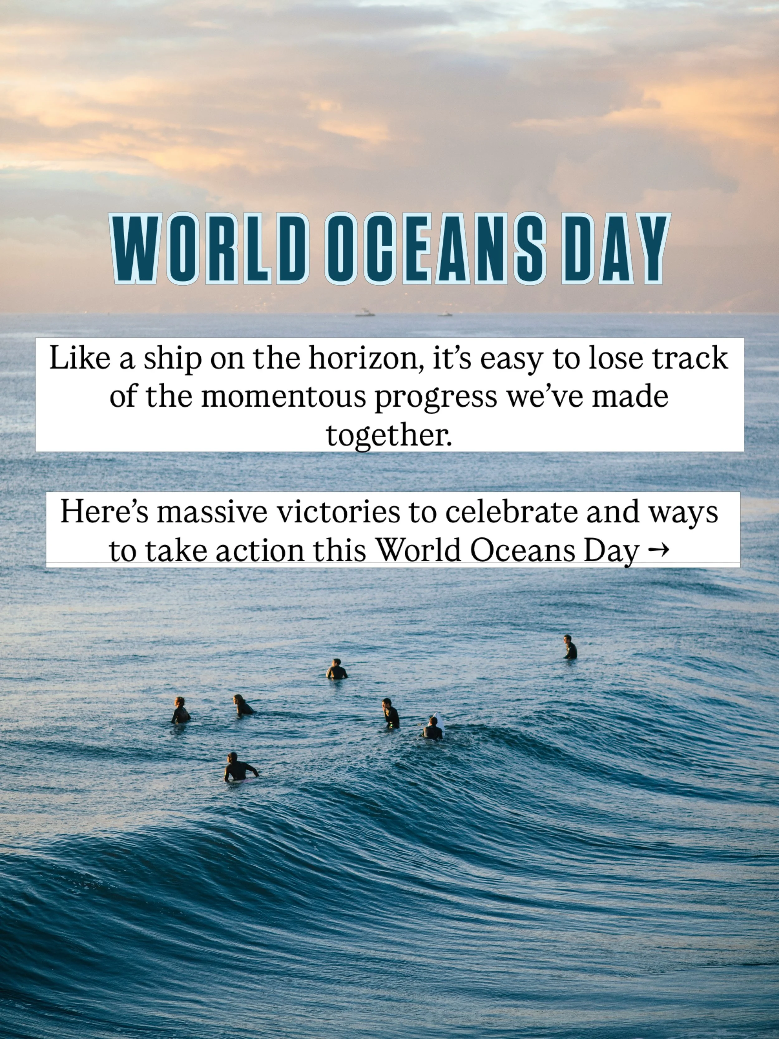 Happy World Oceans Day 🌊💙

Today, we&rsquo;re celebrating the incredible and interconnected efforts that extend from communities to the global scale, along with the life giving, social, cultural, sustenance and the joy the ocean gives humanity ever