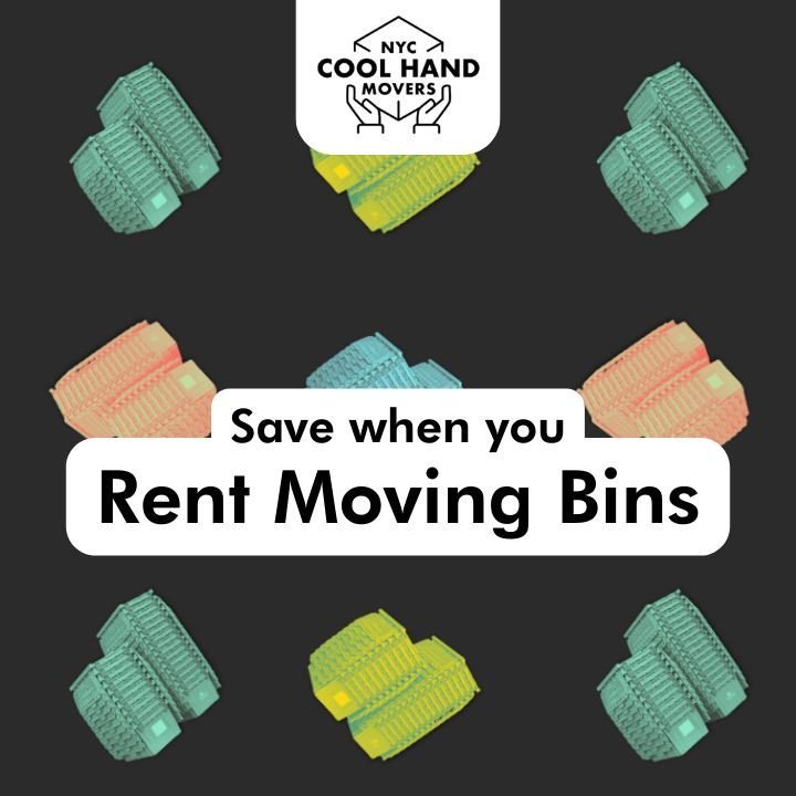 Stackable! Sustainable! Cool! And they'll help you save on the cost of your move. They're moving bins! Link in bio ♻️⁠