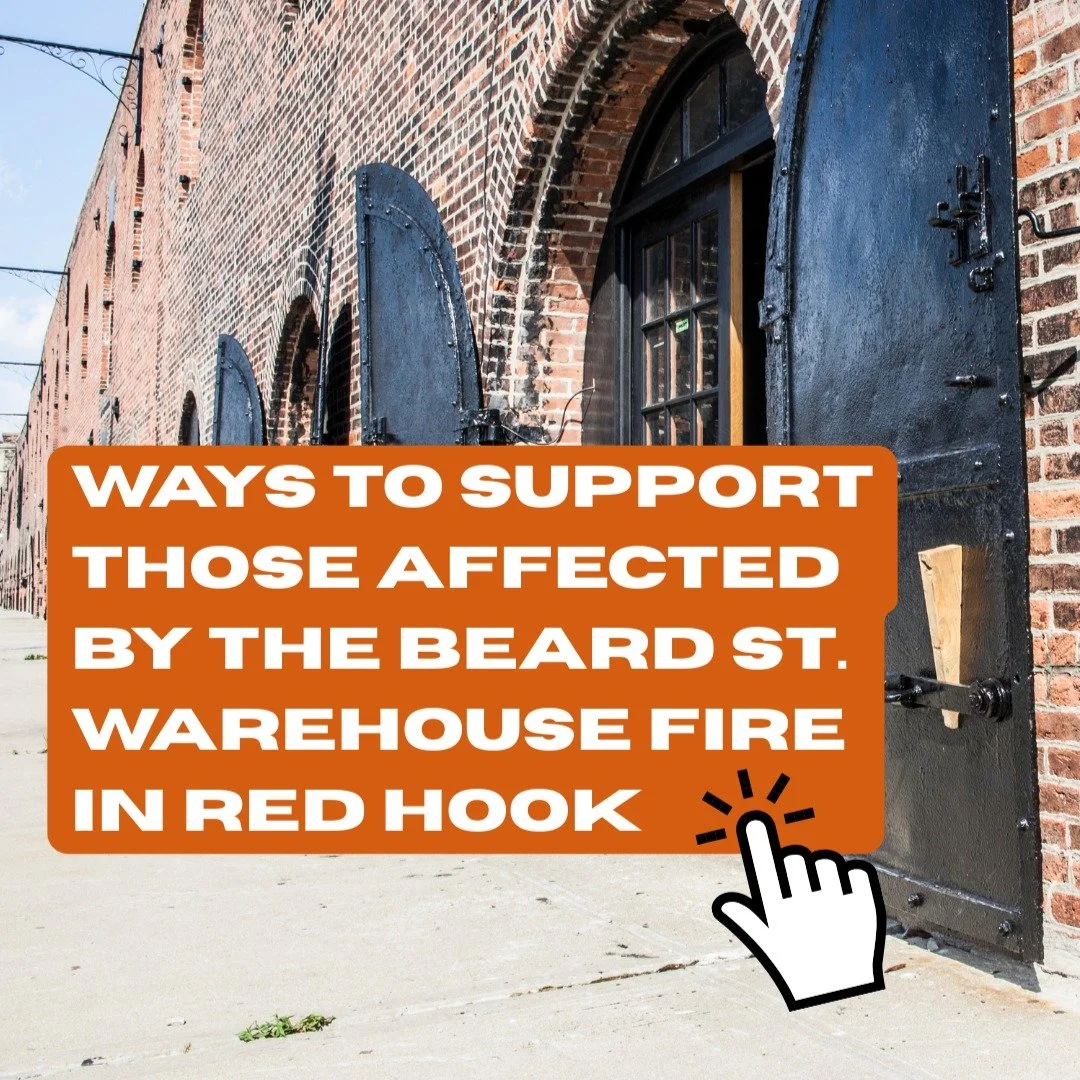 📰 Red Hook Relief Resource 📰
The Beard Street warehouse fire displaced local businesses, artists, and studios. We&rsquo;ve pulled together official fundraisers and community resources all in one place. Donate &amp; share ❤️ Link in bio.