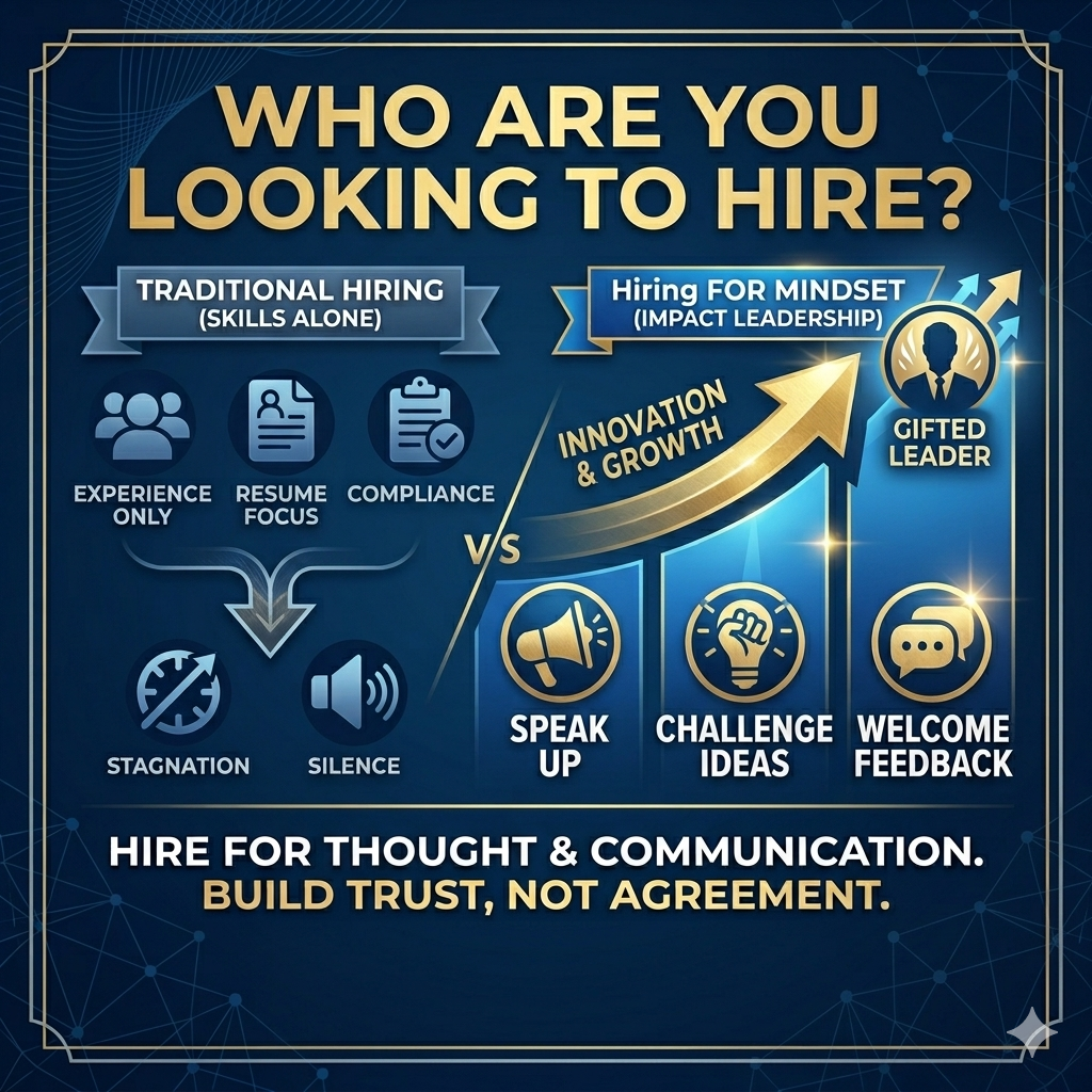 Who Are You Looking to Hire? Why You Should Recruit People Who Speak Up, Challenge, and Welcome Feedback