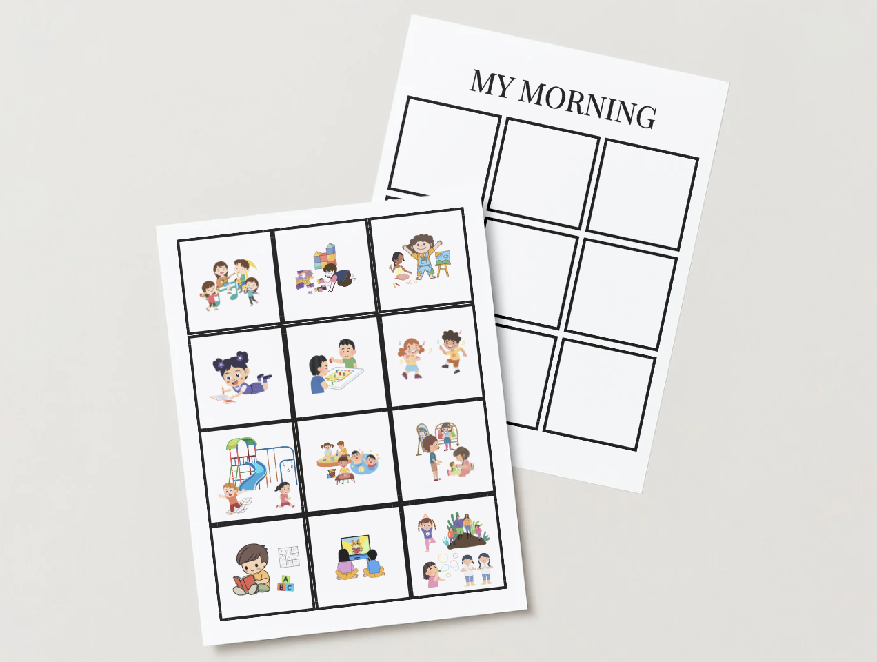 play & pause board