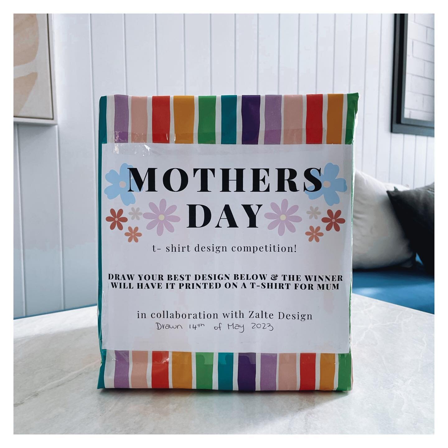 Don&rsquo;t forget about our Mother&rsquo;s Day competition! 🥳 

Thanks to @zaltedesign , draw your BEST design, pop it in our competition box with your name &amp; phone number &amp; the winner will have their design printed on a t-shirt 🙌🏼

the w