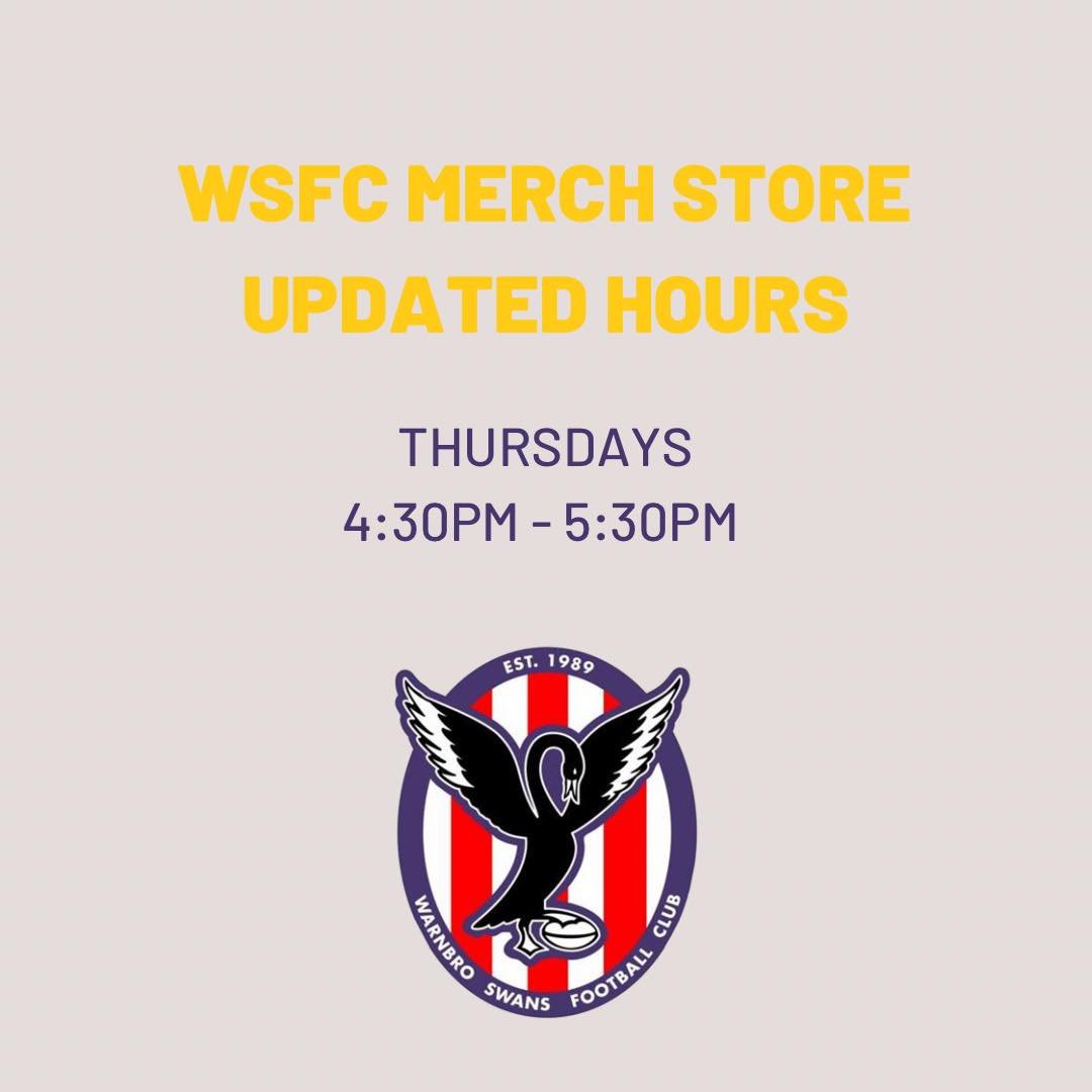 Our merchandise store will be open Thursdays only for the rest of the 2024 season.

4:30-5:30pm