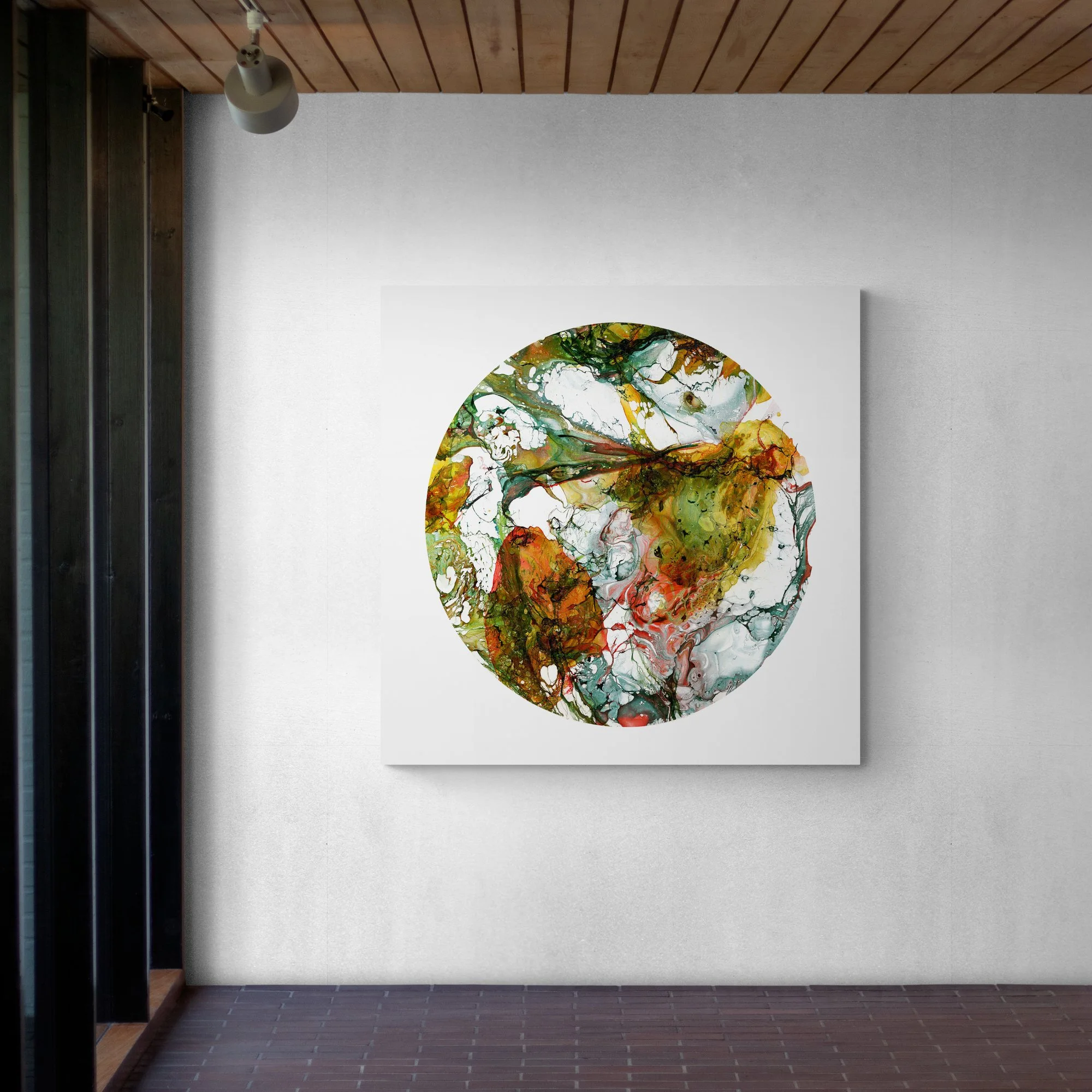 Untitled Planet Series , Abstract lppainting