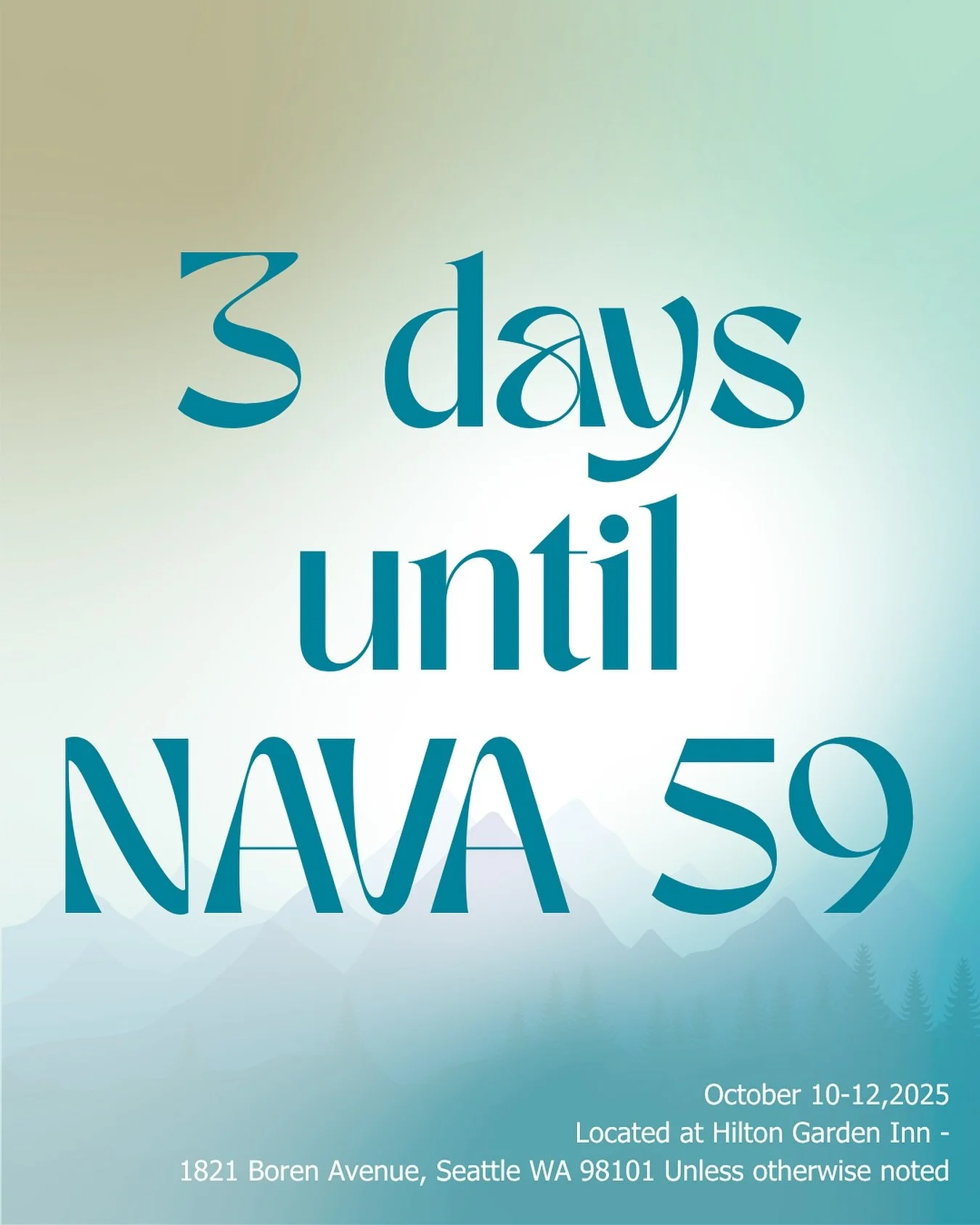 ✨ Only 3 days until NAVA 59! ✨

This weekend, Seattle becomes the hub for flag enthusiasts from across North America. 

NAVA 59 will feature:

🏛️ A Saturday afternoon tour at MOHAI (Museum of History &amp; Industry)
🎤 Engaging presentations and con