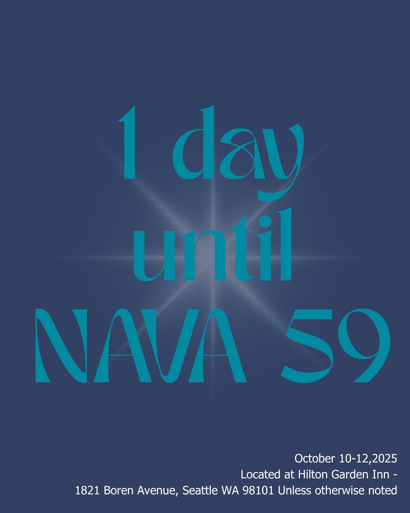 Tomorrow it begins! 🎊 NAVA 59 arrives in Seattle.

We&rsquo;re gearing up for:
🏛️ A special tour at MOHAI
🎤 Inspiring talks from experts in flag design &amp; history
🎨 Lightning-round Vexi-Bits on Sunday

Even if you can&rsquo;t be in the room, w